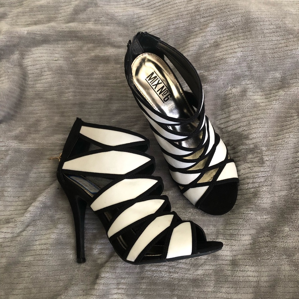 Open toe heels